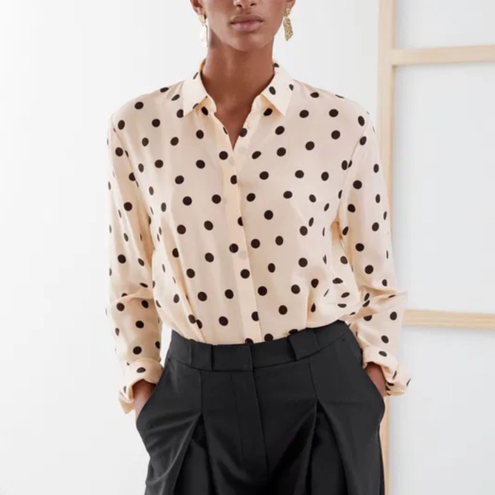 & Other Stories Silk Shirt